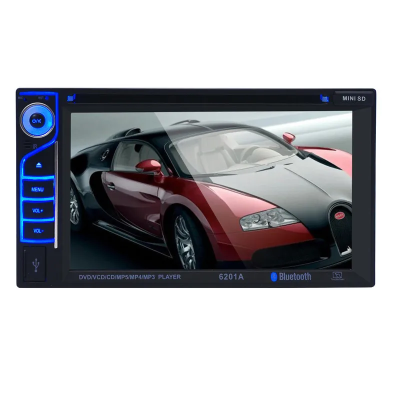 Car radio New Autoradio Car Auto Radio 12V Bluetooth Stereo In-dash 2 Din FM Aux Input Receiver SD USB MP3 MMC WMA DVD Player Car Player - Цвет: Car radio