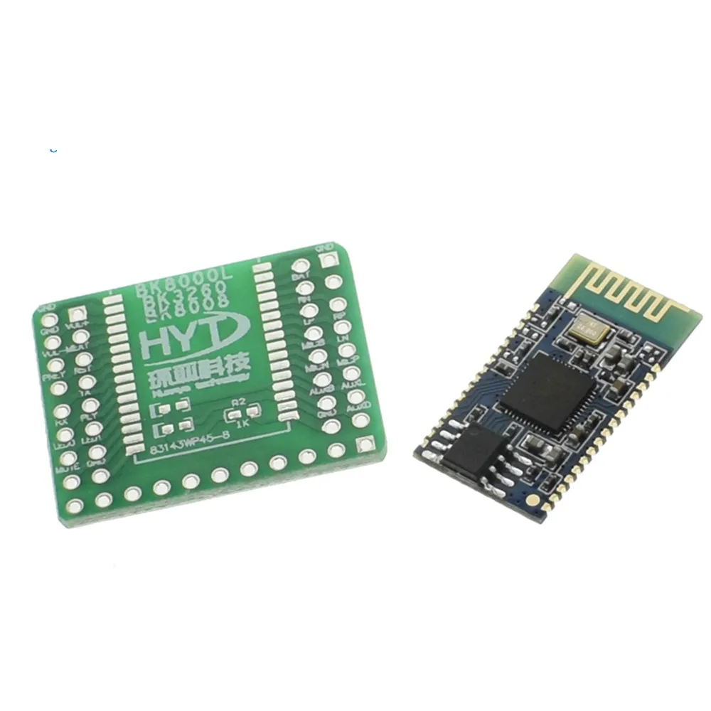 1 компл. Bluetooth стерео аудио модуль передачи BK8000L команды AT SPP Динамик усилитель DIY #