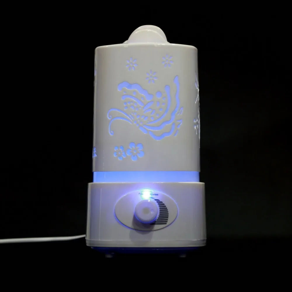 Patterns Knob Type Mist Adjust LED Night Light 1.5L Ultrasonic Home Aroma Humidifier Air Diffuser Purifier Lonizer Atomizer | Бытовая