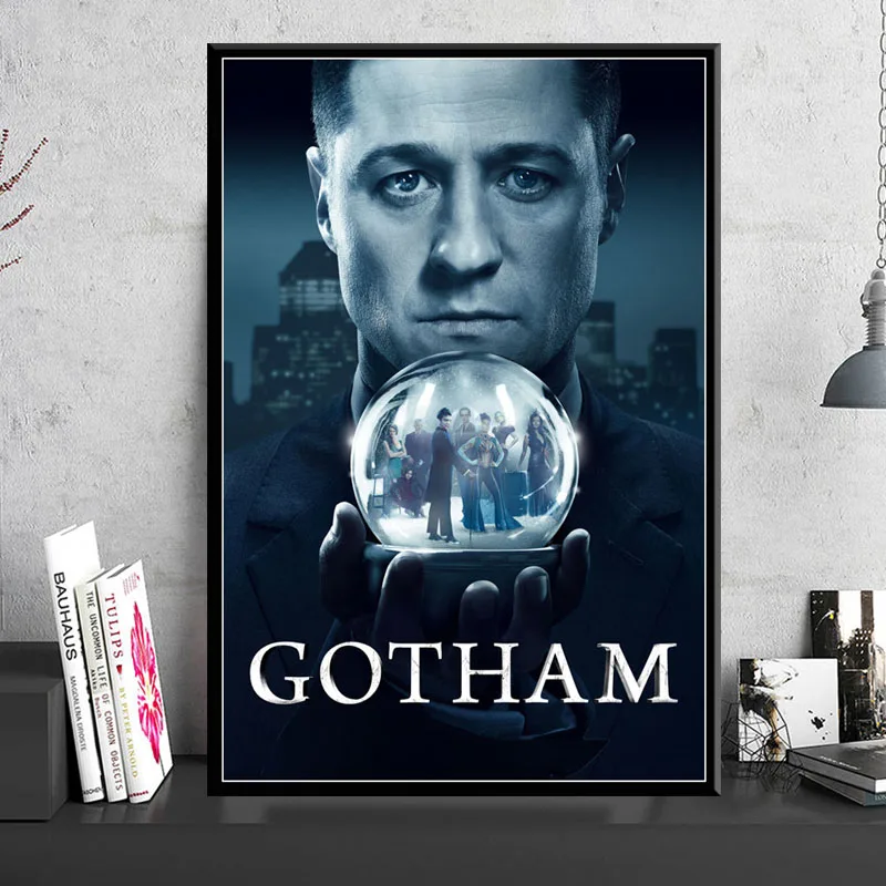 P432 Gotham Hot TV Series Show Art Painting Silk Canvas Poster Wall Home Decor | Дом и сад