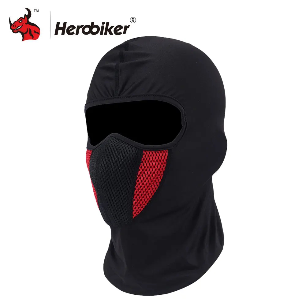 Балаклава HEROBIKER для лица мотоциклетная маска страйкбол пейнтбол езда на