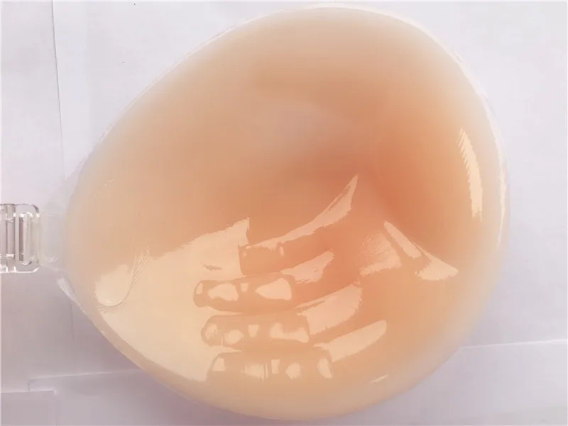 2019  Silicone Push Up Sexy Strapless Thick Massage Bra Self Adhesive Bandage Invisible Bralette Party Dress Sticky Bra