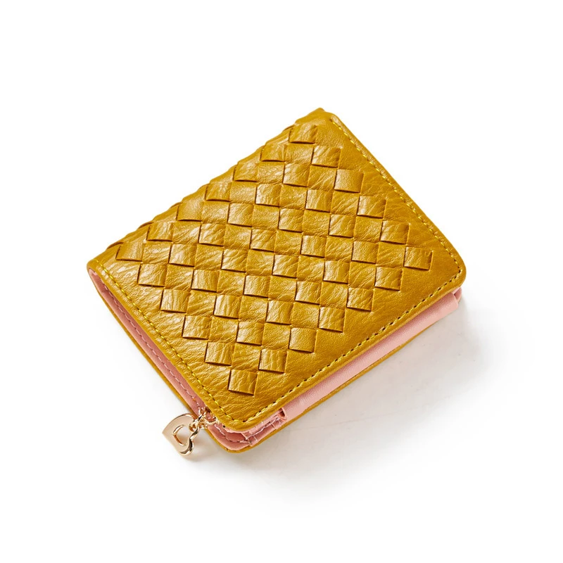 Женский кошелек многофункциональный для денег Короткий стильный складная сумка