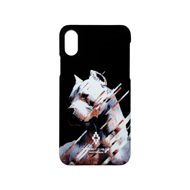 Marcelo BURLon животных "Волк" змея жесткий защитный чехол для iPhone X XR XS MAX 8 7 6 S Plus