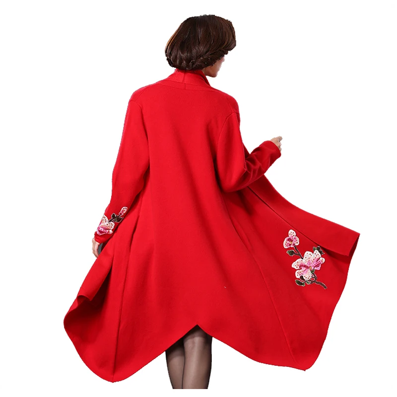 Длинное шерстяное пальто 2020 Новое поступление элегантная женская куртка с