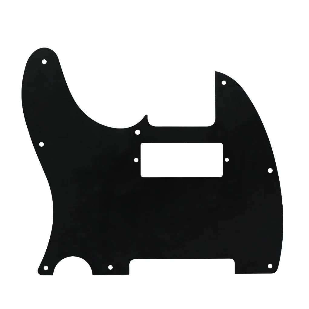 Мини-хамбакер Guiatr Pickguard черный ПВХ 3-слойный с винтами для гитарных частей и