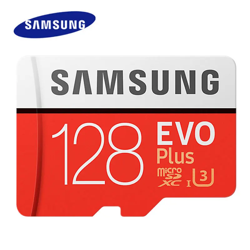Карта памяти SAMSUNG 512 ГБ 256 128 Гб 64 EVO Plus MicroSD U3 U1 Microsd TF карта 100 МБ/с. 4K HD флеш-карта |