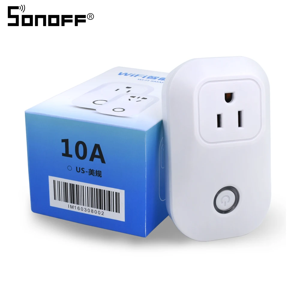 Sonoff S20 умный дом пульт дистанционного управления Автоматизация релейный модуль