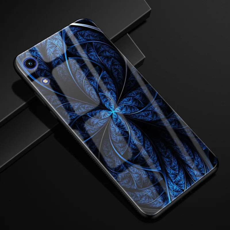 23 Чехол для huawei Honor 8A, чехол для Honor 8A из закаленного стекла, черный чехол-бампер для huawei Honor 8A, A8, 8 A, чехол-накладка - Цвет: 23