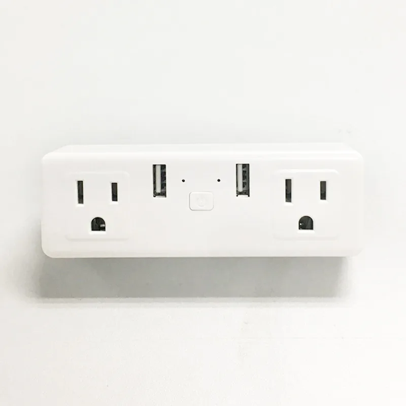 Смарт розетка с двумя USB портами и таймером|Умные розетки| |