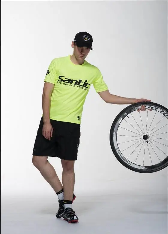 SANTIC, велосипедные колготки, короткие штаны, Pro Team, велосипедные шорты, летние, дышащие, велосипедные шорты, для мотокросса, колготки, мужские, Осенние, спортивные