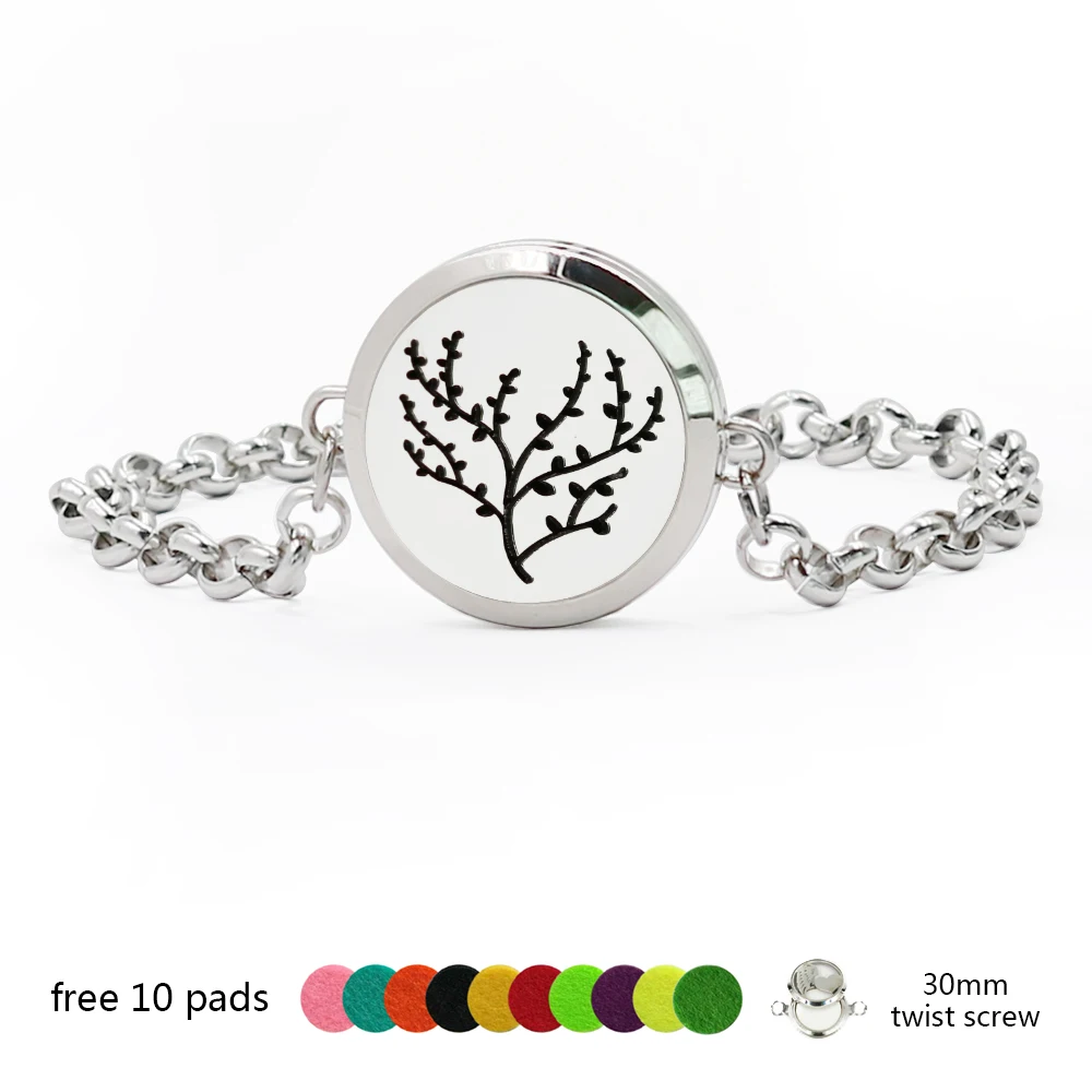 Eagle Bracelets Stainless Steel Perfume Diffuser Locket Bracelet Screw Bangle | Украшения и аксессуары