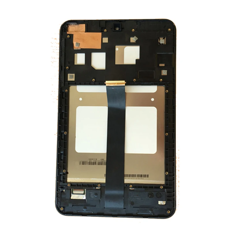 Сенсорный ЖК дисплей с рамкой для Asus Memo Pad 8 ME181 ME181C K011 черный/белый|ЖК-экраны и