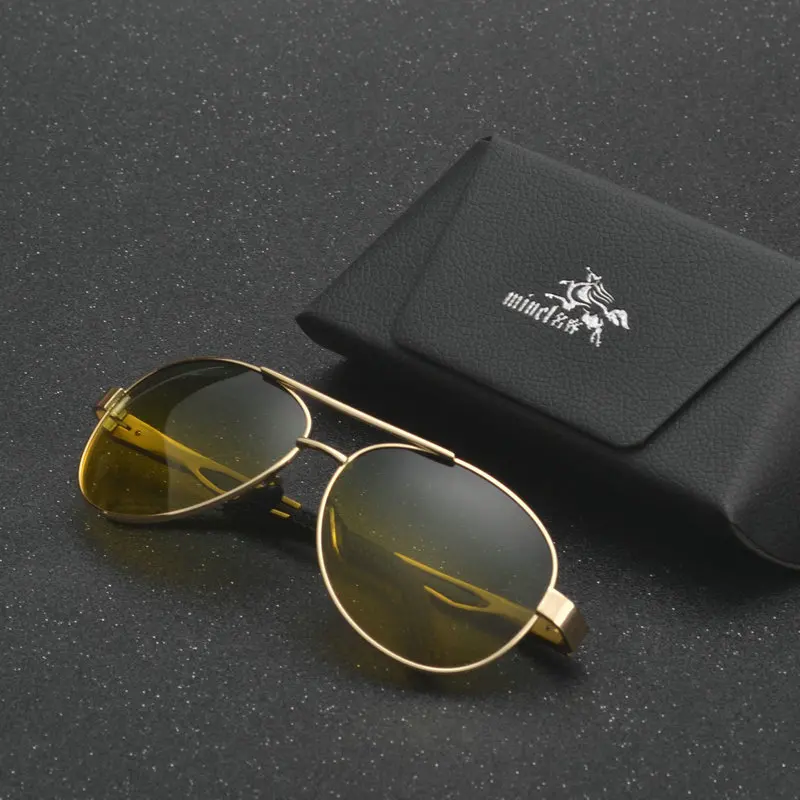 2017 поляризованные солнцезащитные очки ночного видения для вождения мужские