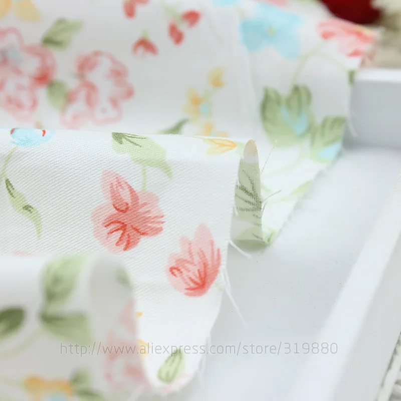 TIANXINYUE 4 шт./лот цветок сердце Хлопок Ткань Лоскутная DIY лоскутное шитье жир четверти пачка ткани Telas Tilda рукоделие