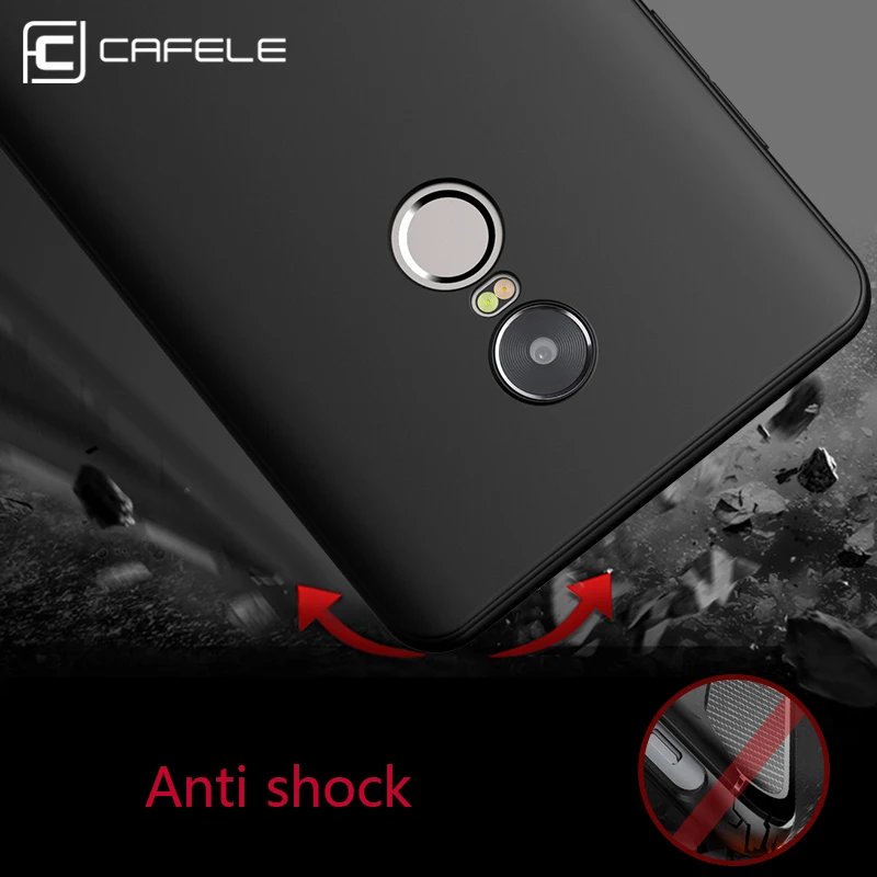 CAFELE Мягкий ТПУ чехол для Xiaomi max2 Redmi Note 4X ультра тонкий противоударный силиконовый