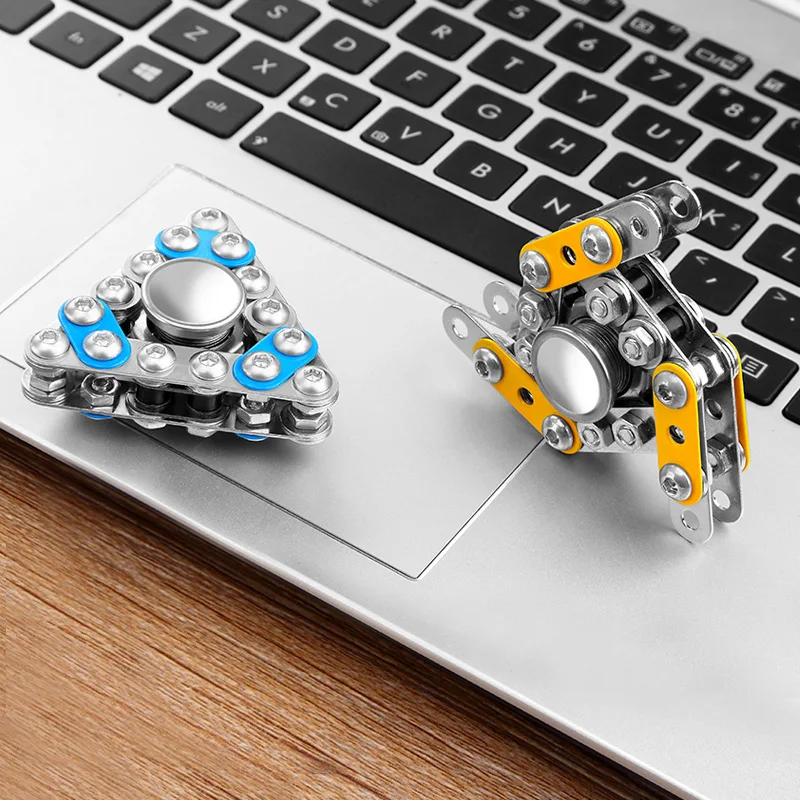 Новинка Спиннер ручной металлический сшивка для повседневного использования в