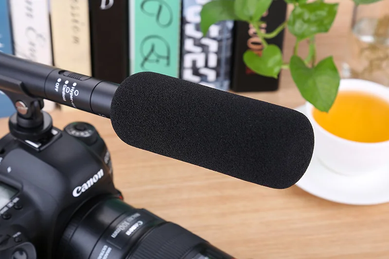 Professional Microphone Sponge Cover Suitable for 10~20cm Cameras Interview Recording Studio Microphone Windshield Dustproof Cap