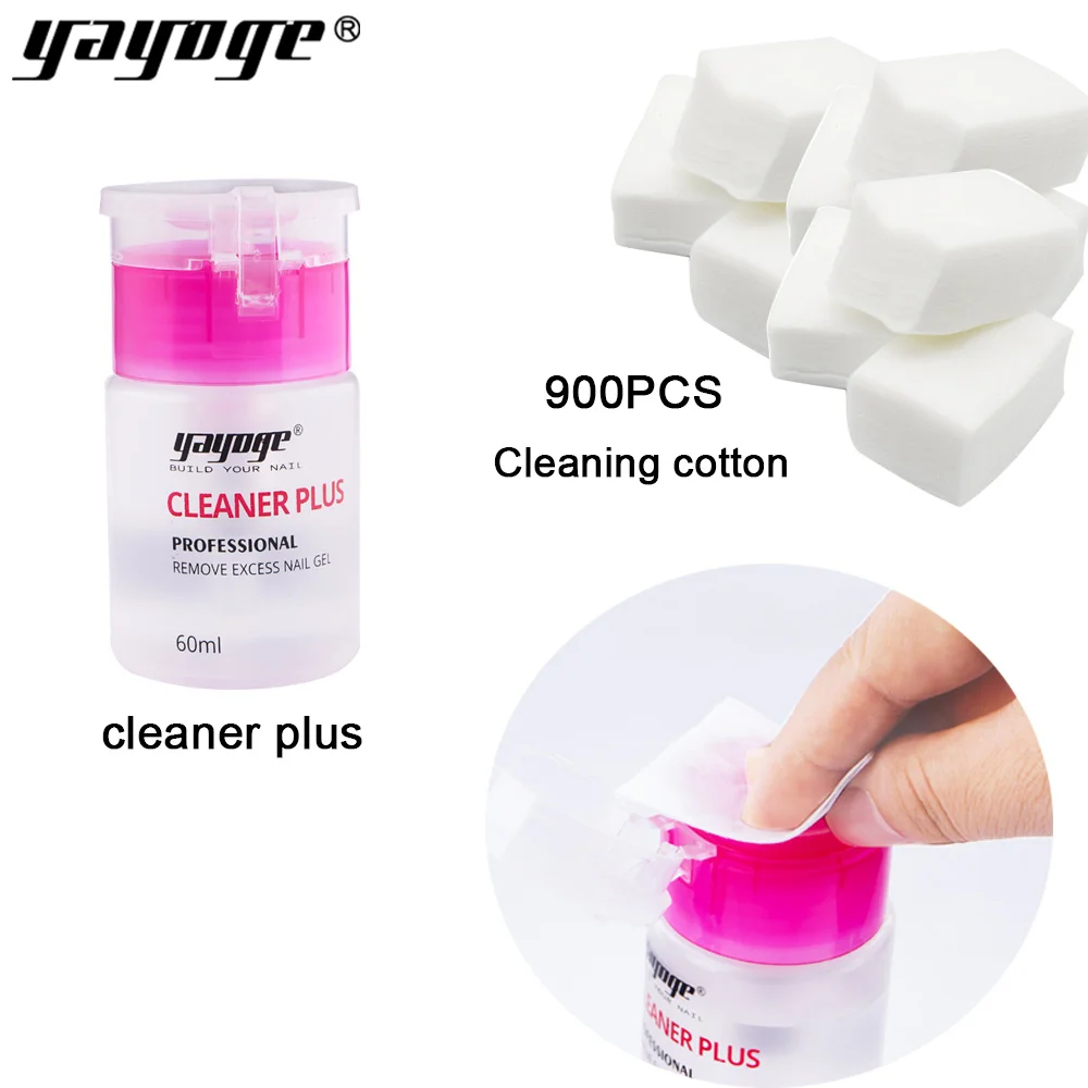 900PCS P05 Yayoge 300/900 шт хлопковые салфетки для ногтей, средство для удаления лака для ногтей, очищающее средство для удаления ворса, бумажный коврик для дизайна ногтей, советы для снятия замачивания, для маникюра, хлопок - Цвет: 900PCS P05