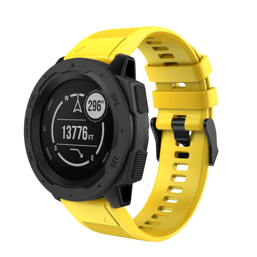26 мм 22 мм силиконовый ремешок для часов Ремешок для Garmin Fenix 5X Fenix3 3HR Fenix 5 Plus S60 MK1 часы Easyfit Сменные Ремешки для наручных часов