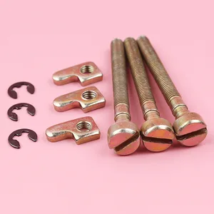 Регулятор цепи винт натяжителя, комплект для бензопилы Husqvarna 136, 137, 142, 350, 351, mcculough MacCat 335, 435, 440, 3 шт.