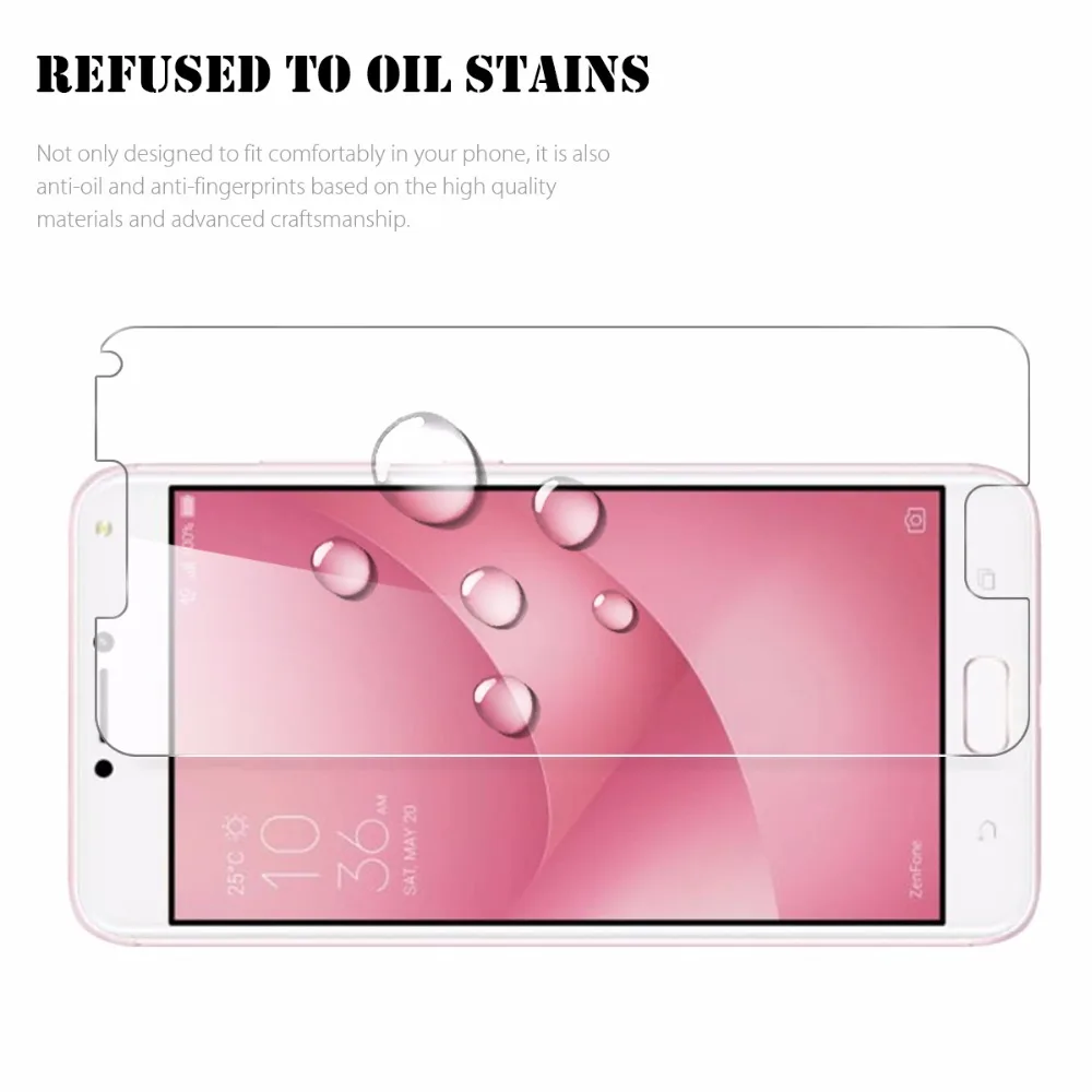 9H пленка для экрана из закаленного стекла Asus Zenfone 4 ZE554KL Pro ZS551KL Max ZC520KL Selfie ZD553KL ZC521TL
