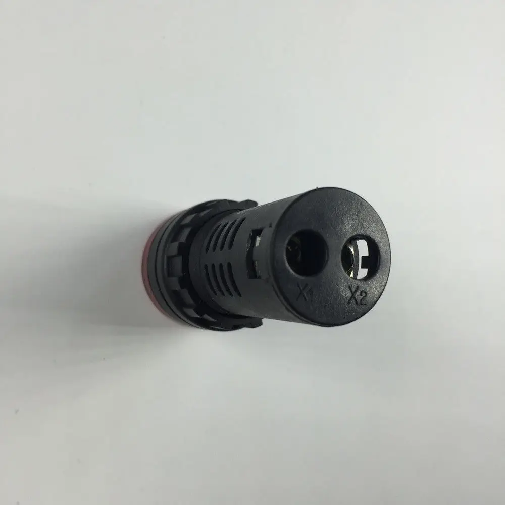 2 шт. AC DC 12V 24V 110V 220V 380V зуммер красный светодиодный индикатор сигнала лампа|Детали