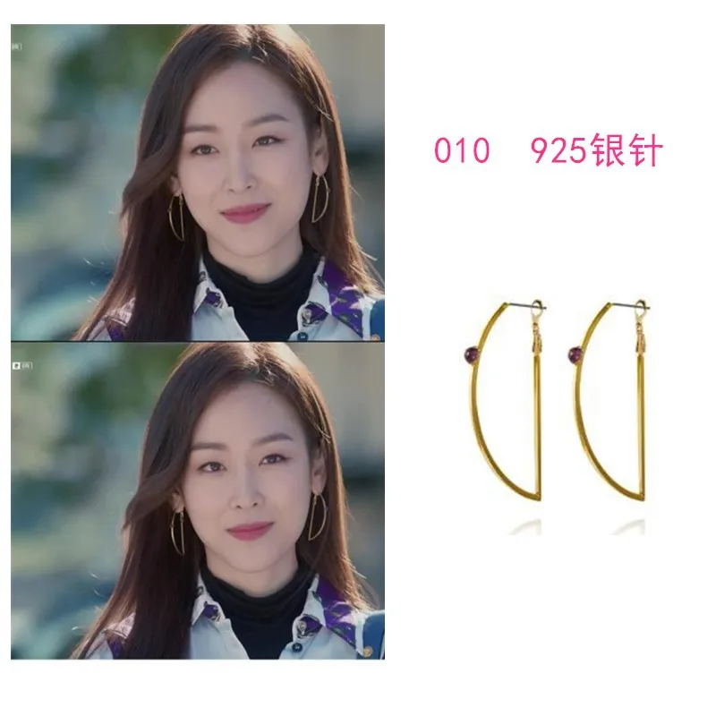 Серьги в Корейском стиле Seo Hyeon Jin|Серьги-подвески| |