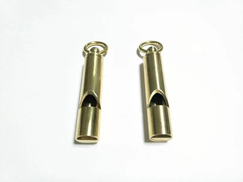 Винтажный античный латунный EDC свисток для спорта активного отдыха спасения