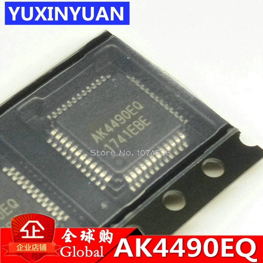 AK4490 AK4490EQ L DAC 32BIT AUDIO LQFP48 1 шт.|dac ak4490|dac 32bitdac audio |