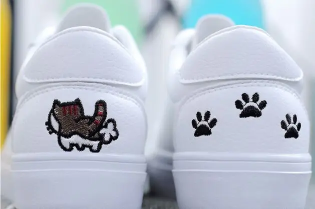 ONKE White Walking Shoes Woman Sneakers Flat Spring Summer Leather Women 2019 walking shoes women gym | Спорт и развлечения