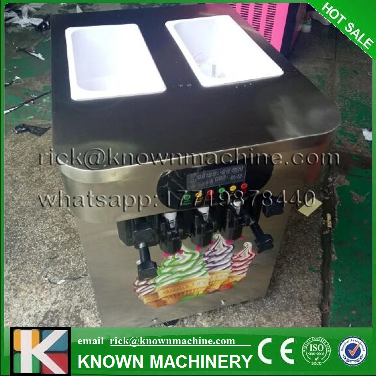 В Rtified 304 Нержавеющая сталь Еда Класс 220/110 V 50/60 Гц taylor/Радуга агрегат для