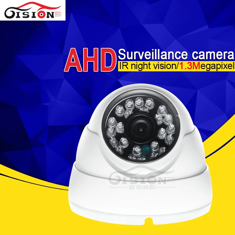 

Gision Mini Indoor Waterproof Night Vision IR 1.3MP White Metal AHD Car Vehicle Camera Free Shipping