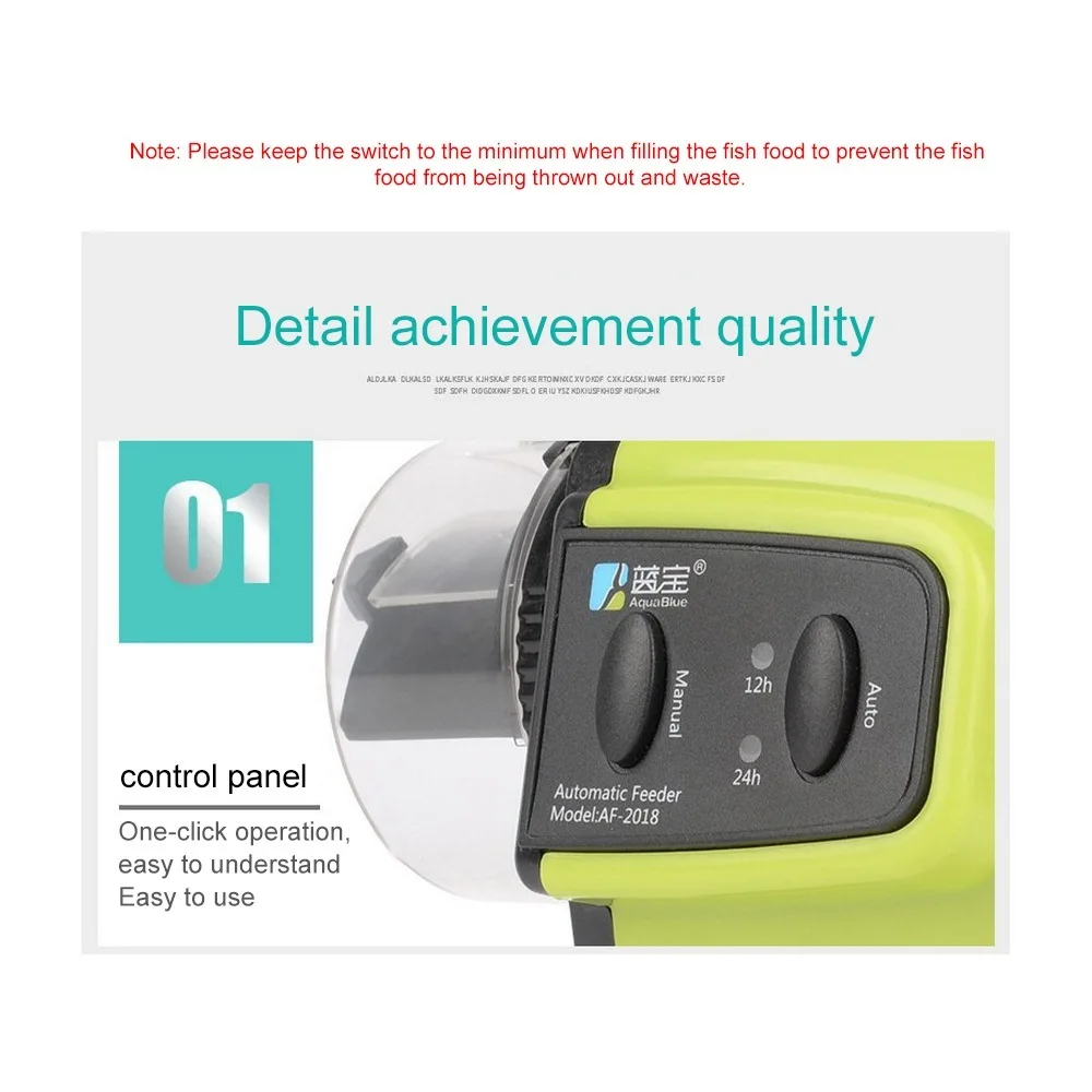 Автоматическая кормушка для аквариума новинка цифровой ЖК бак простой в