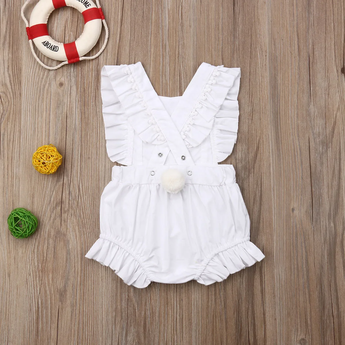 Боди с оборками на рукавах для маленьких и больших сестер комплект одежды | Мать