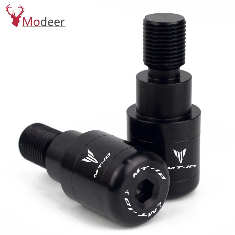 Новинка алюминиевые заглушки для руля мотоцикла CNC концевые Слайдеры Yamaha MT10 FZ10 MT