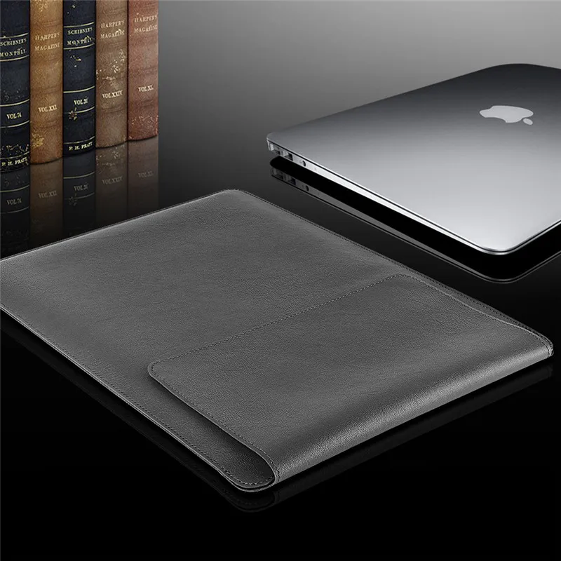 Роскошный чехол для ноутбука Macbook Air 13 Pro Retina 11 12 15 Ультратонкий из искусственной