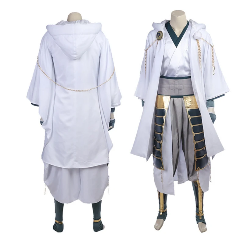 Touken Ranbu Online Косплэй костюм Tsurumaru Kuninaga полный комплект состоящий из универсального