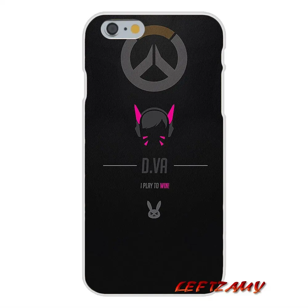 Прозрачный мягкий чехол сумка популярная игра overwatch OW D Va для Motorola Moto G LG Spirit G2 G3 Mini