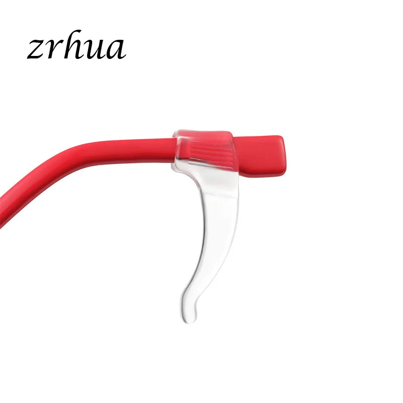 ZRHUA 5 пар, высокое качество, силиконовый Противоскользящий держатель для очков, аксессуары, ушной крючок, для спортивных очков, дужки