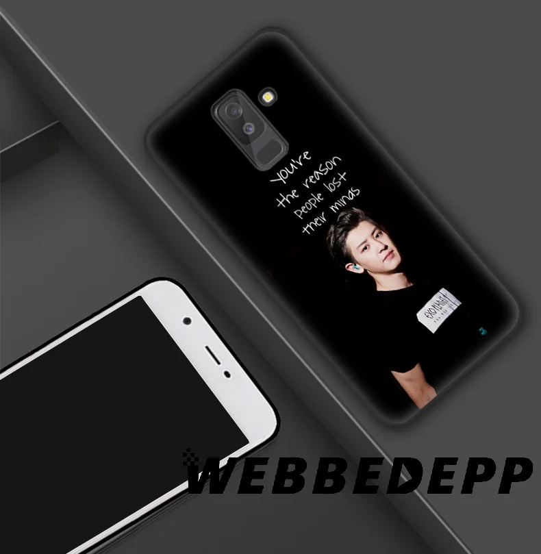 WEBBEDEPP Sehun Chanyeol EXO Мягкий ТПУ силиконовый чехол для Samsung Galaxy S10 S10e S9 S8 Plus S7 S6 Edge &amp J6 |