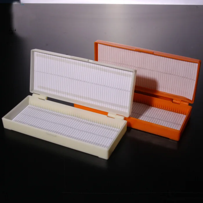 

High quality Microscope Slide Box Can load 50pcs slides high strength ABS material laboratory equipment free shipping