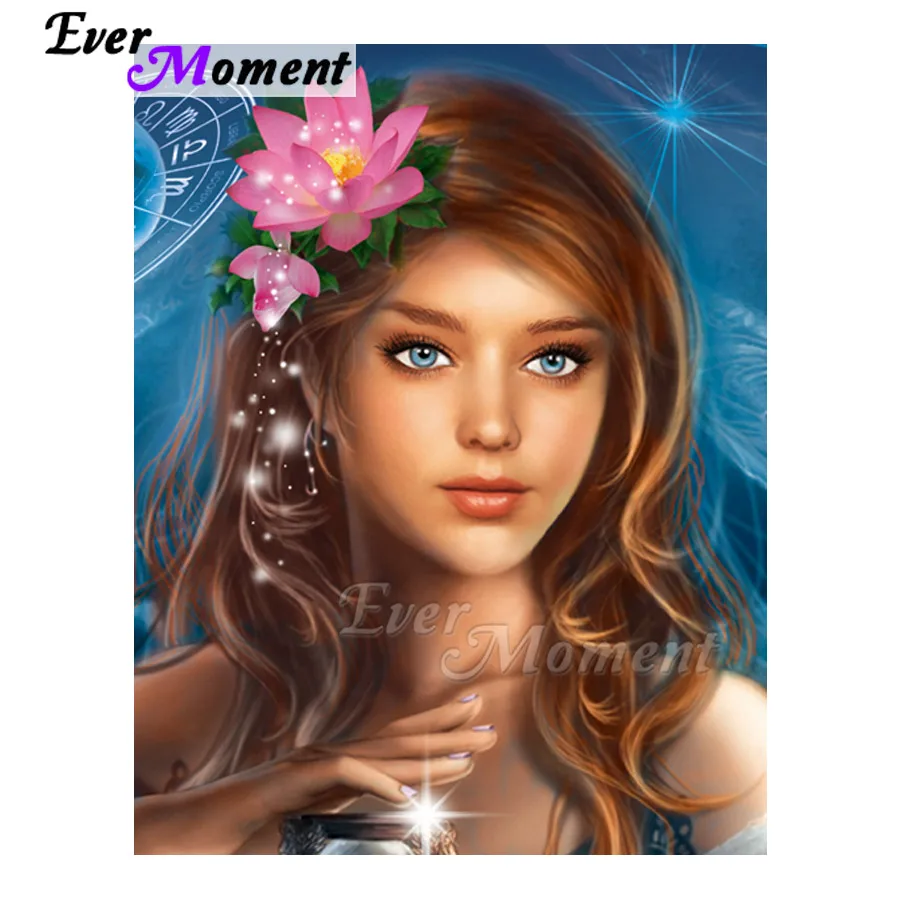 

Ever Moment Diamond Painting 5D DIY Full Square Drill Fairy Magic Picture Of Rhinestone Mosaic Diamond Embroidery Decor S2F2213