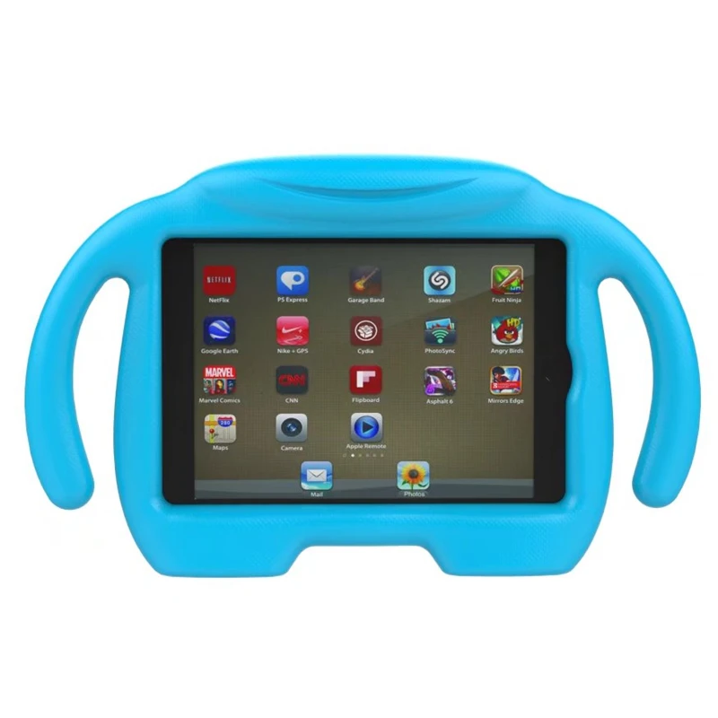 CucKooDo легкая ударопрочная Ручка 3D подставка для детей iPad Mini1/iPad Mini 2/iPad 3/iPad 4 планшет