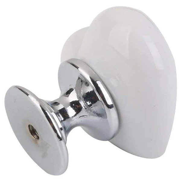 4 шт. ручка керамическая двери форма сердца для шкафа ящика белый|Ручки шкафа| |