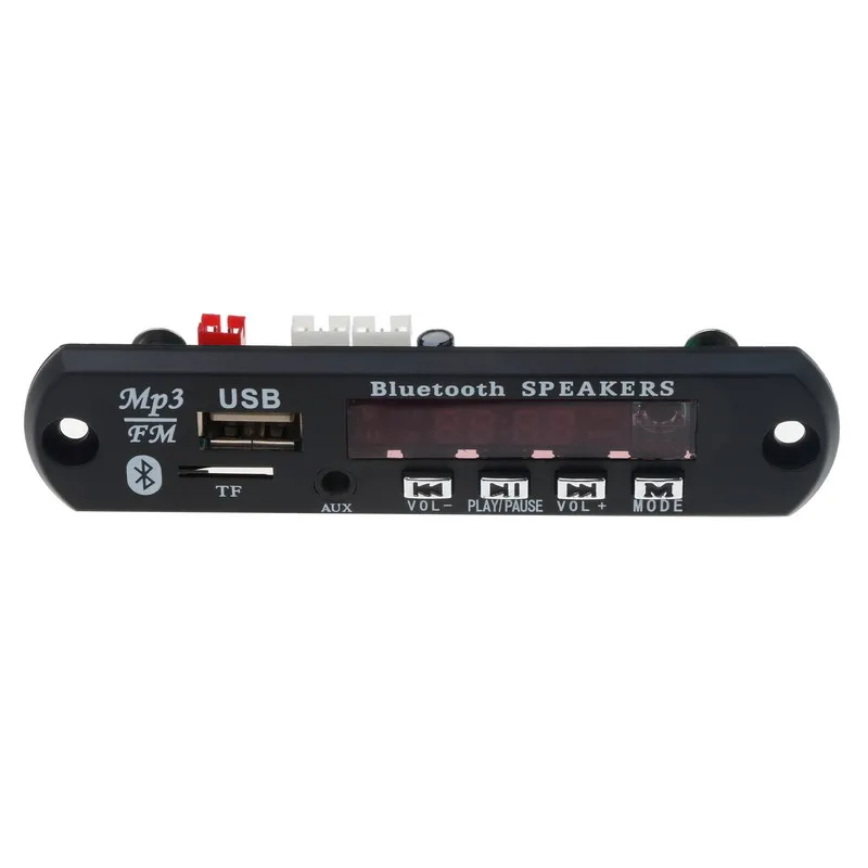 Kebidu автомобильный 5 в 12 В беспроводной Bluetooth 4 1 MP3 WMA декодер плата USB аудио модуль FM