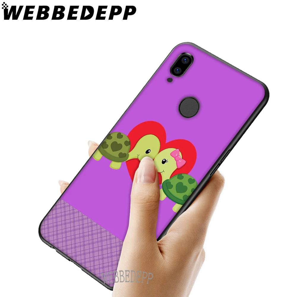 WEBBEDEPP мягкий чехол из тпу с морской черепахой для Xiaomi Redmi GO Note 4 4X 5 6 pro 5A Prime 7 Pro |
