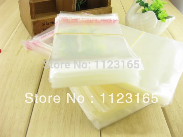 Прозрачный самоклеящийся полиэтиленовый пакет закрывающийся мешок
