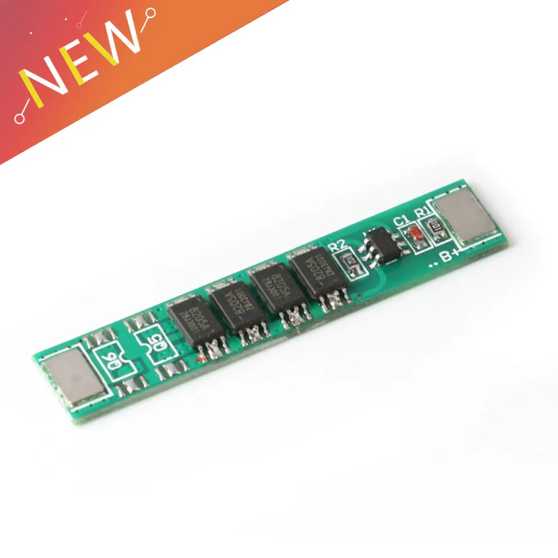 5 шт./лот 1S 3 7 в 4MOS 18650 Защитная плата литиевого аккумулятора li ion PCB PCM BMS зарядный