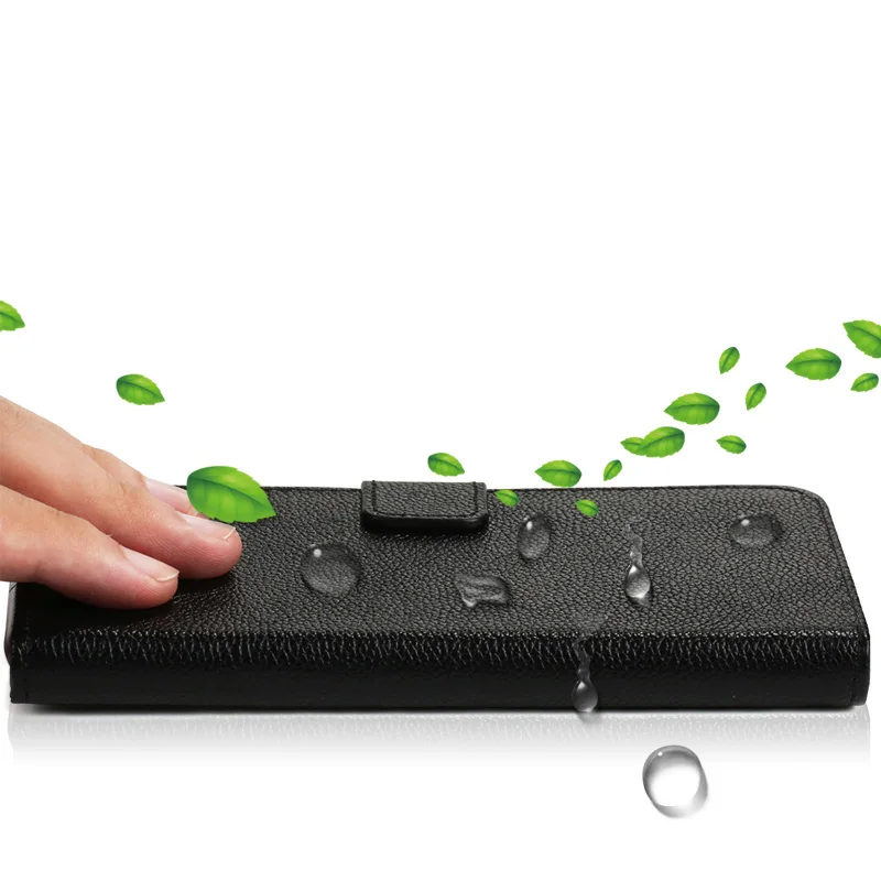 Мессенджер через плечо на магнитной застежке текстура личи чехол для телефона LG